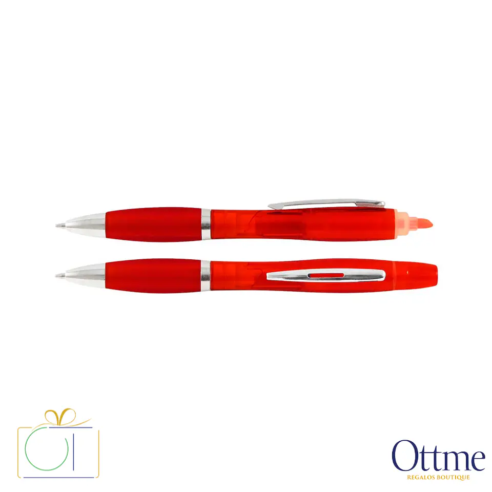 Bolígrafo con Destacador Wind Color Personalizable 6