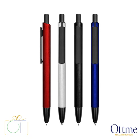 Bolígrafo Touch YORK Tinta Azul Personalizable