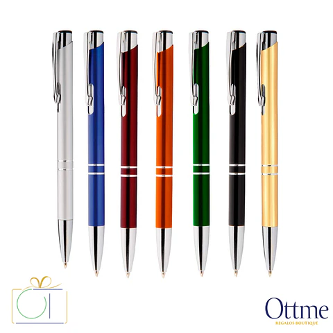 Bolígrafo Metálico Arrow Personalizable