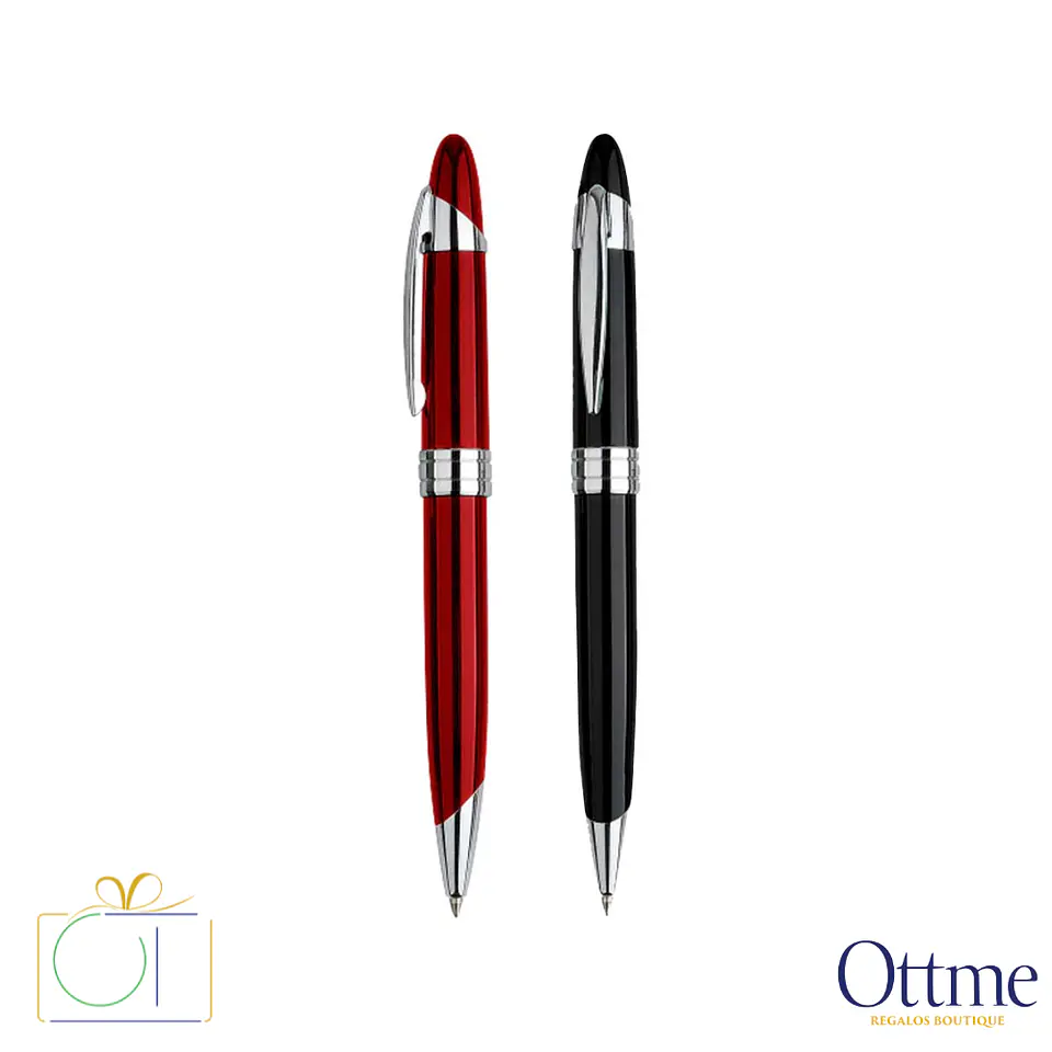 Bolígrafo Metálico Black Pearl Personalizable 1