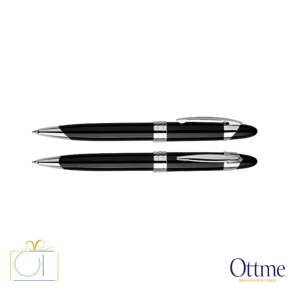 Bolígrafo Metálico Black Pearl Personalizable 2