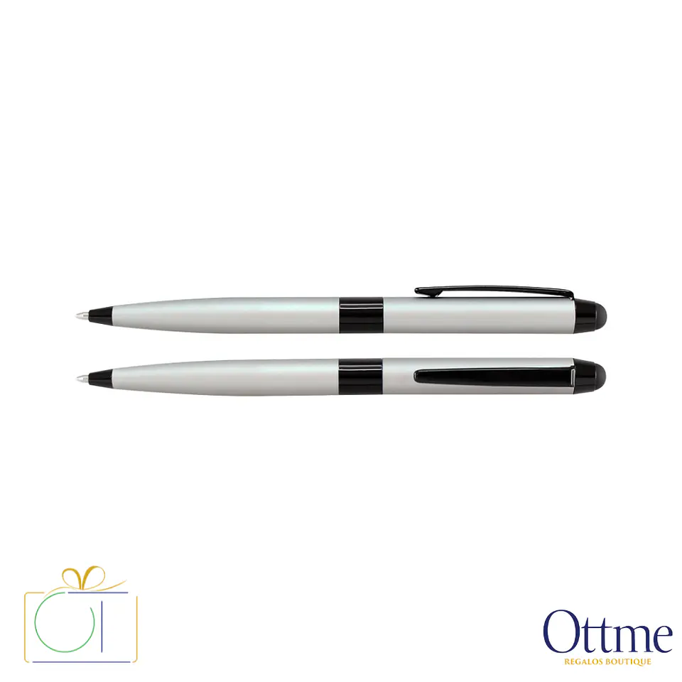 Bolígrafo Metálico Bauhaus Touch Personalizable 3