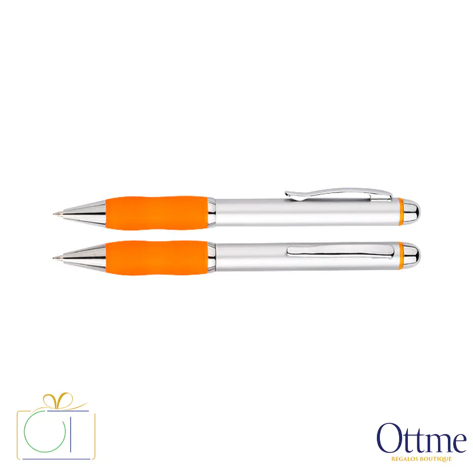 Bolígrafo Plástico Qasar Silver Personalizable 6