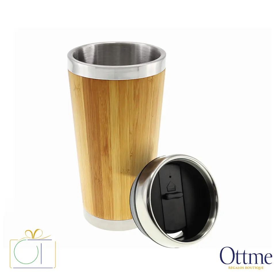 Mug de Bamboo 450cc Personalizable 1