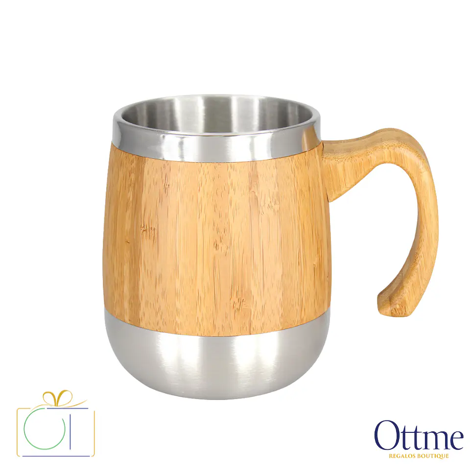 Tazón Cervecero de Bamboo 450cc Personalizable 1