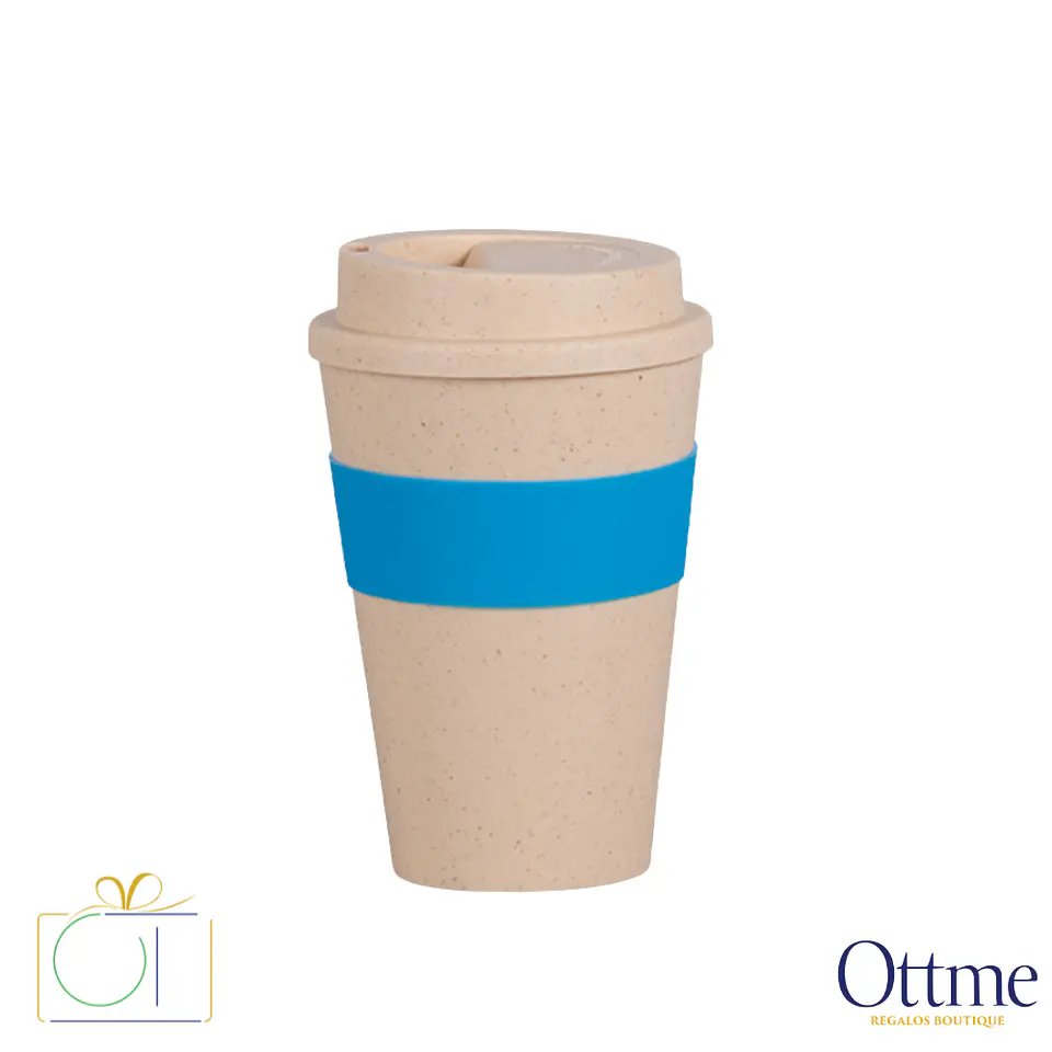 Mug Eco Cup Wheat Straw 355cc Personalizable 2