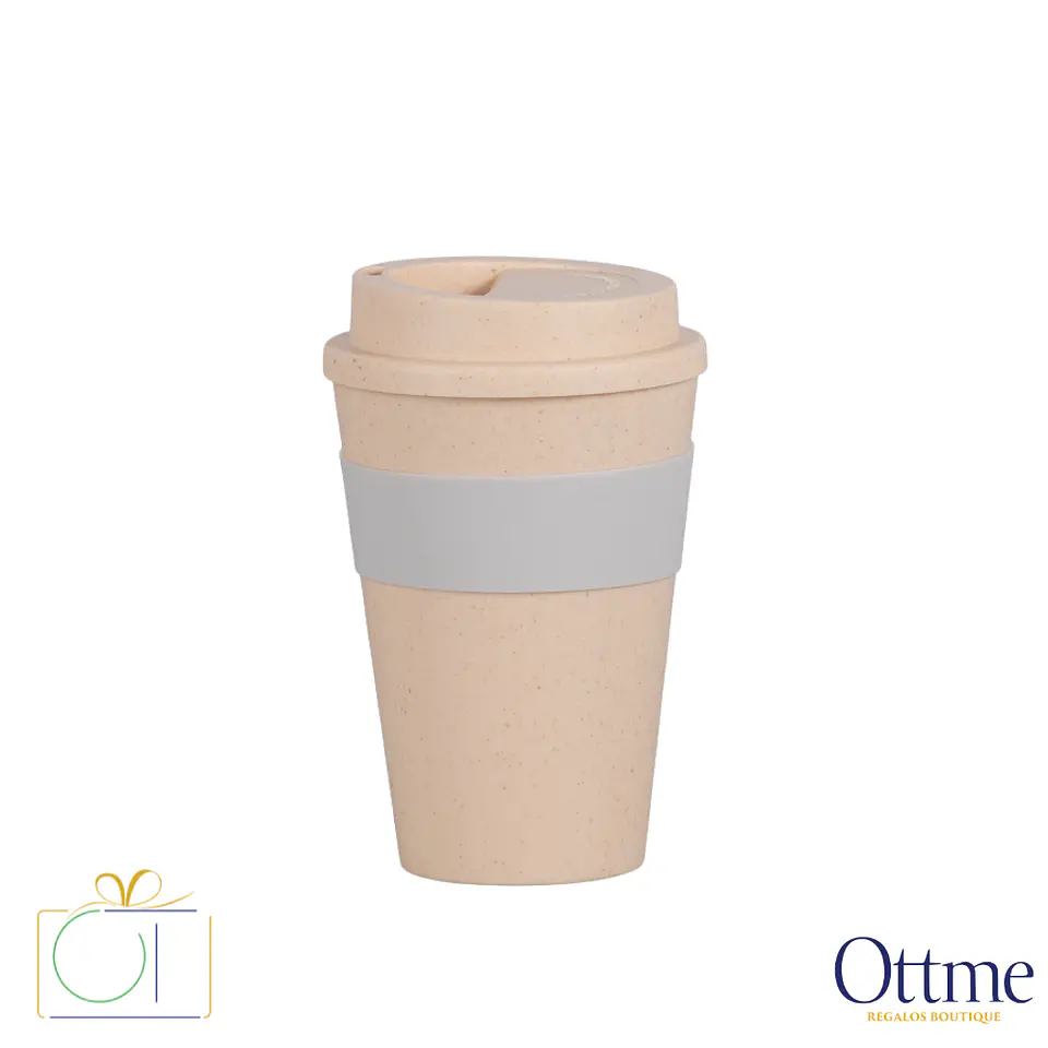 Mug Eco Cup Wheat Straw 355cc Personalizable 3