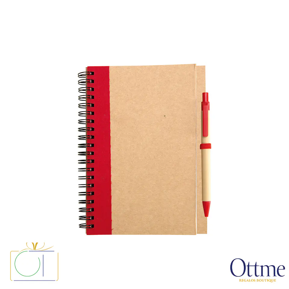 Cuaderno Ecológico con Bolígrafo Personalizable 1