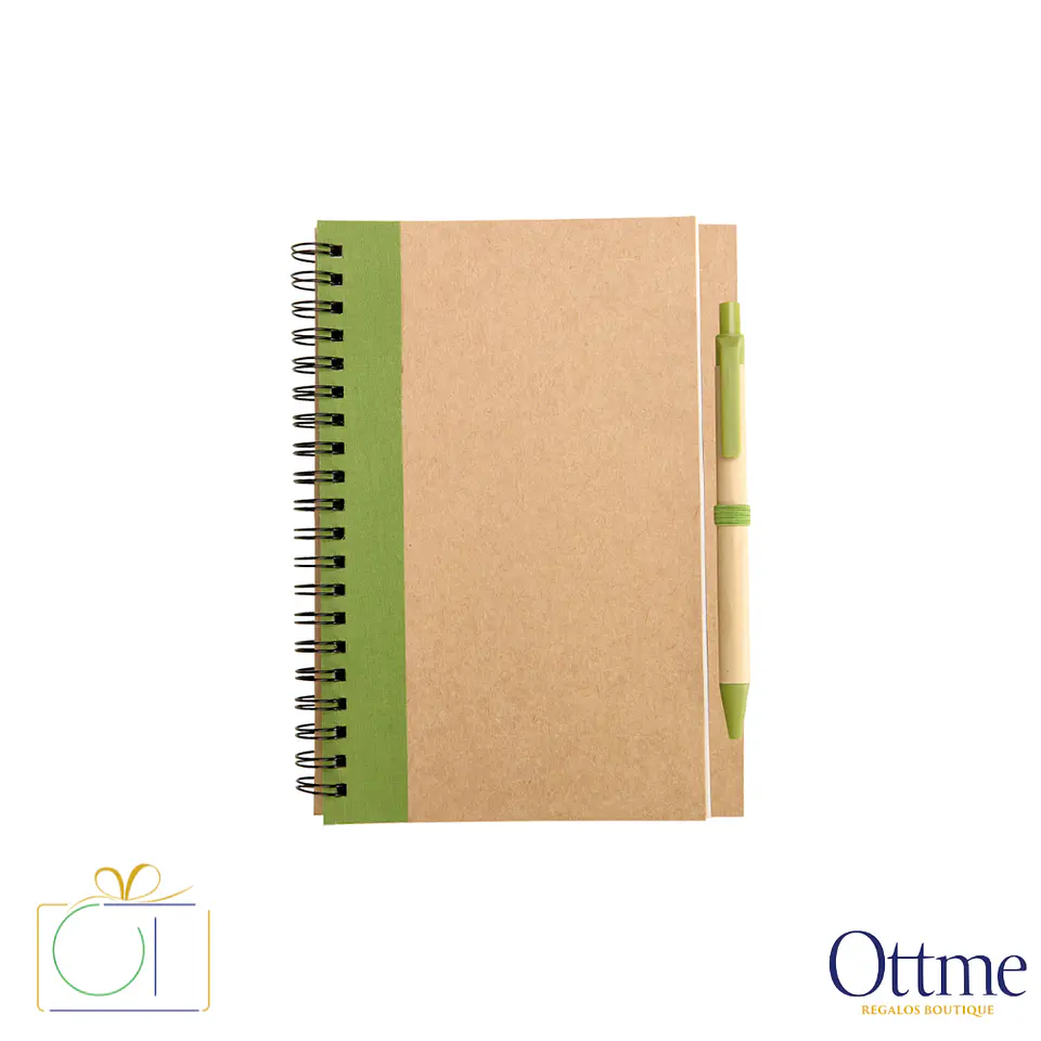 Cuaderno Ecológico con Bolígrafo Personalizable 2
