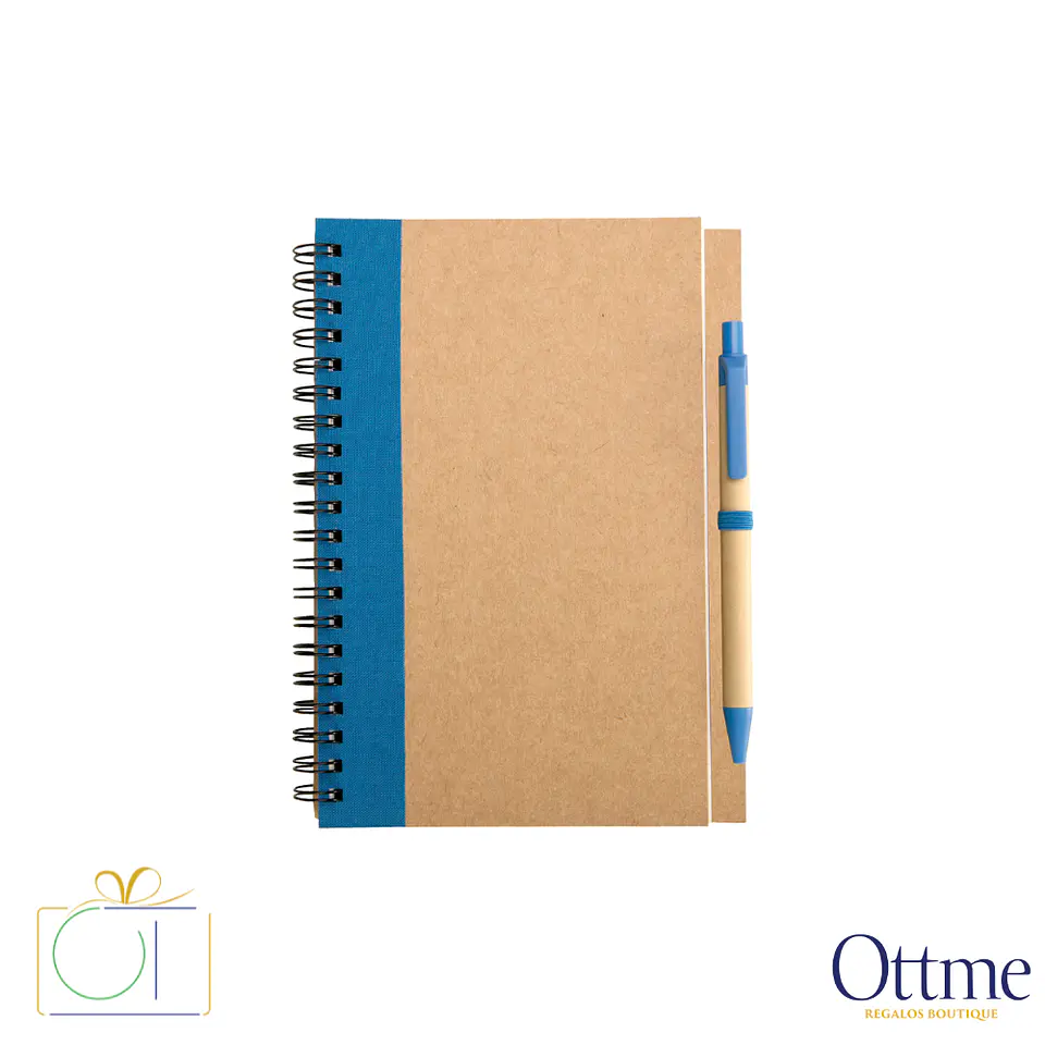 Cuaderno Ecológico con Bolígrafo Personalizable 3