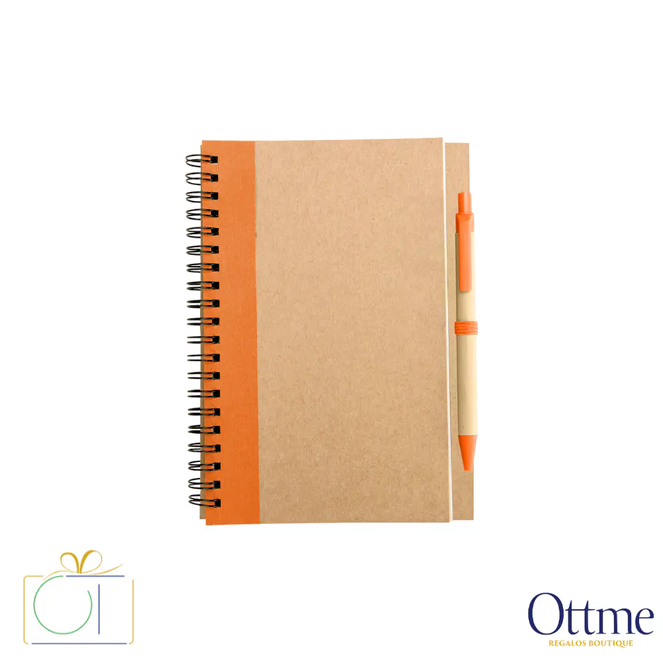 Cuaderno Ecológico con Bolígrafo Personalizable 4
