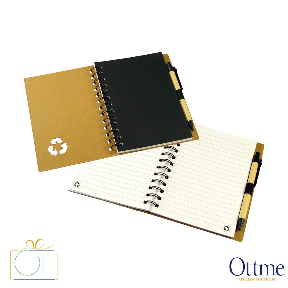 Cuaderno Ecológico Tapa Dura Lineado Personalizable 4