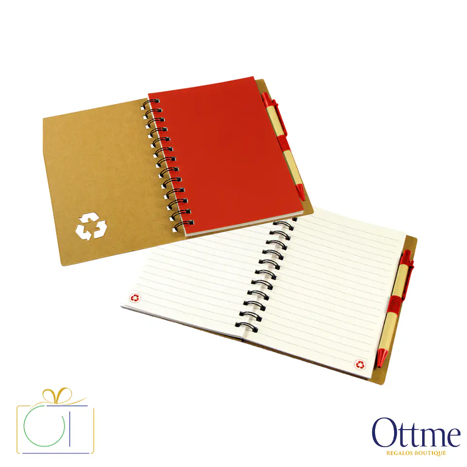 Cuaderno Ecológico Tapa Dura Lineado Personalizable 5