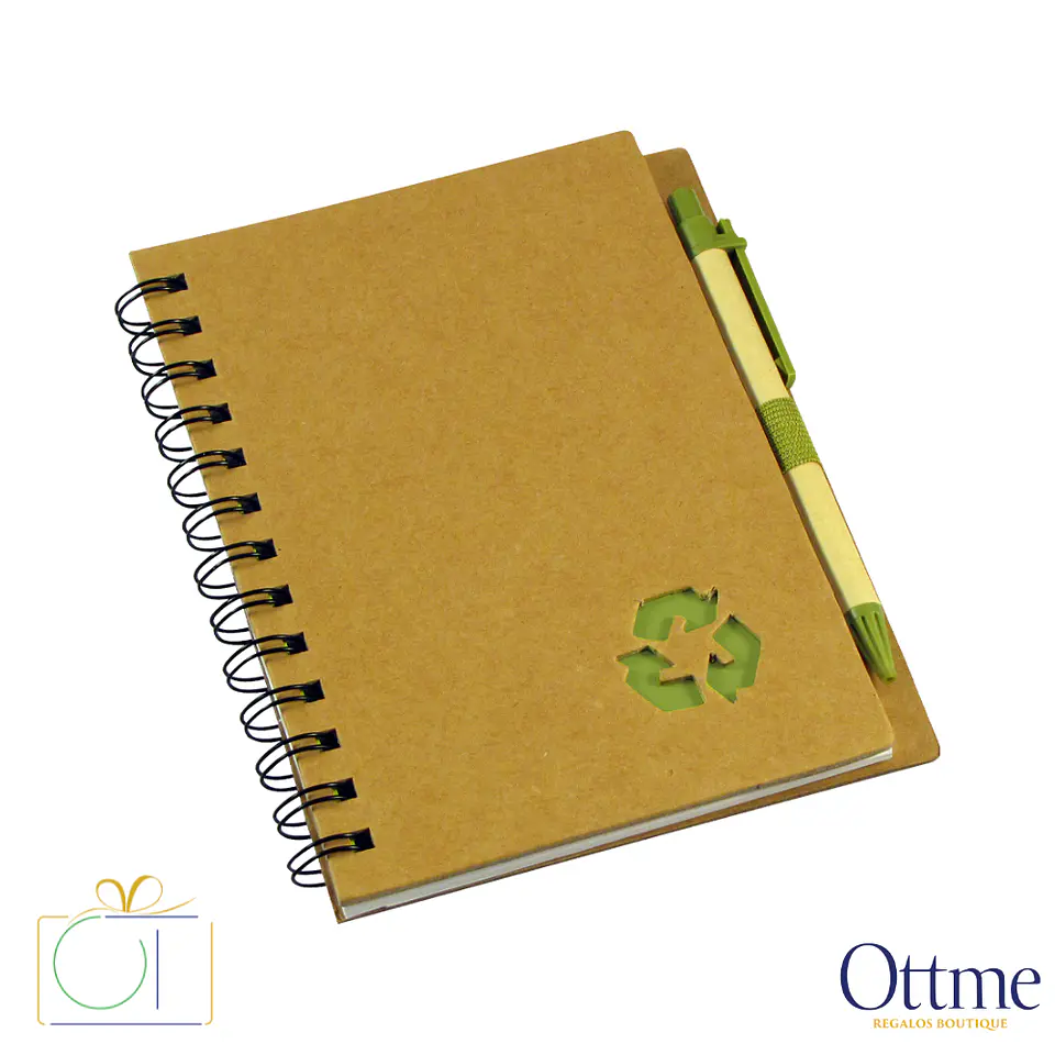 Cuaderno Ecológico Tapa Dura Lineado Personalizable 6