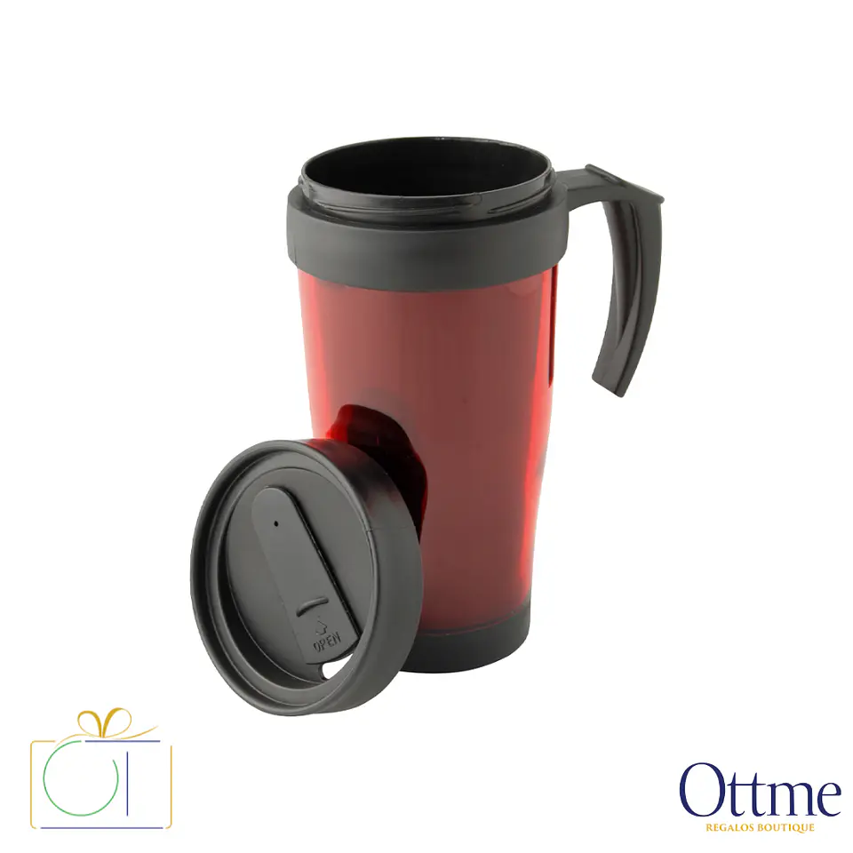 Mug Térmico Plástico 400cc Personalizable 5