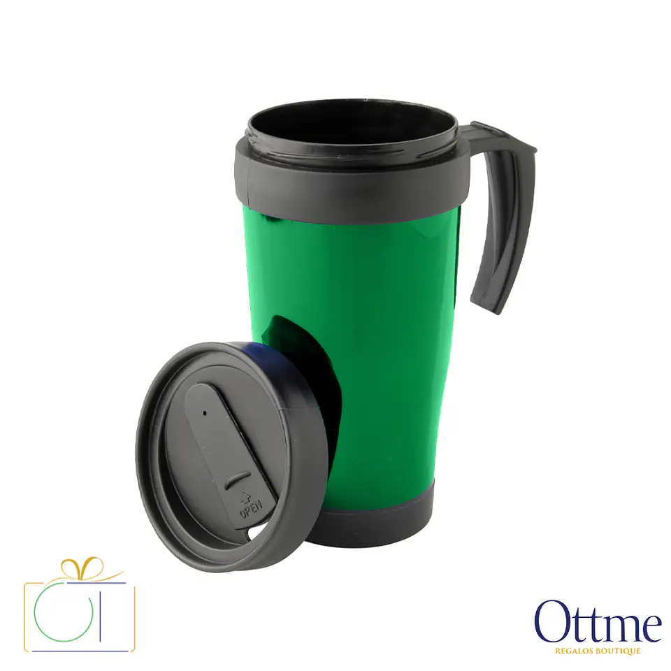 Mug Térmico Plástico 400cc Personalizable 6