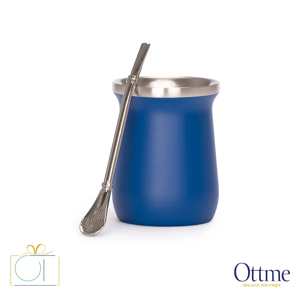 Vaso Térmico MATE 300cc con Bombilla Personalizable 5
