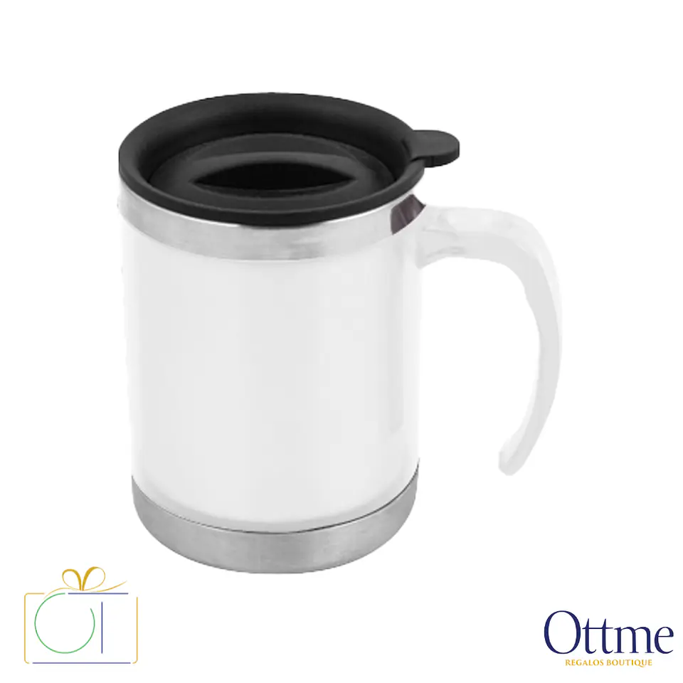 Mug Acero Inoxidable 400cc Personalizable 3