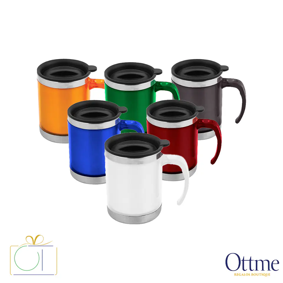 Mug Acero Inoxidable 400cc Personalizable 1