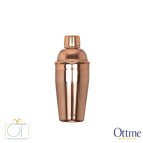 Coctelera Metálica Encobrizada COPPER 500cc Personalizable