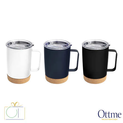 Mug Térmico KORK 350cc Personalizable