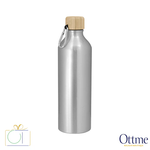 Botella FOREST 750cc Aluminio y Bambú Personalizable