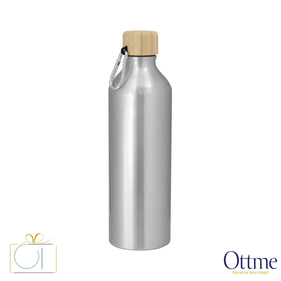 Botella FOREST 750cc Aluminio y Bambú Personalizable 1