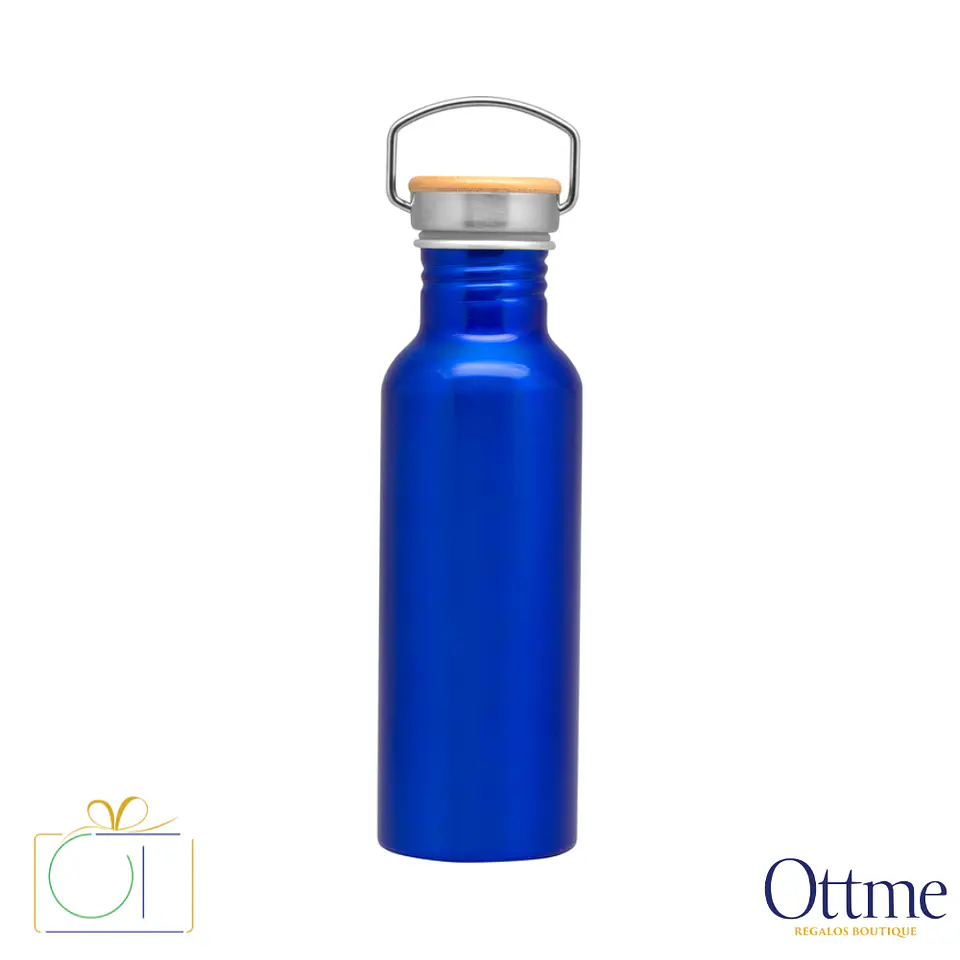 Botella ARMIN II 750cc Aluminio y Bambú Personalizable 3