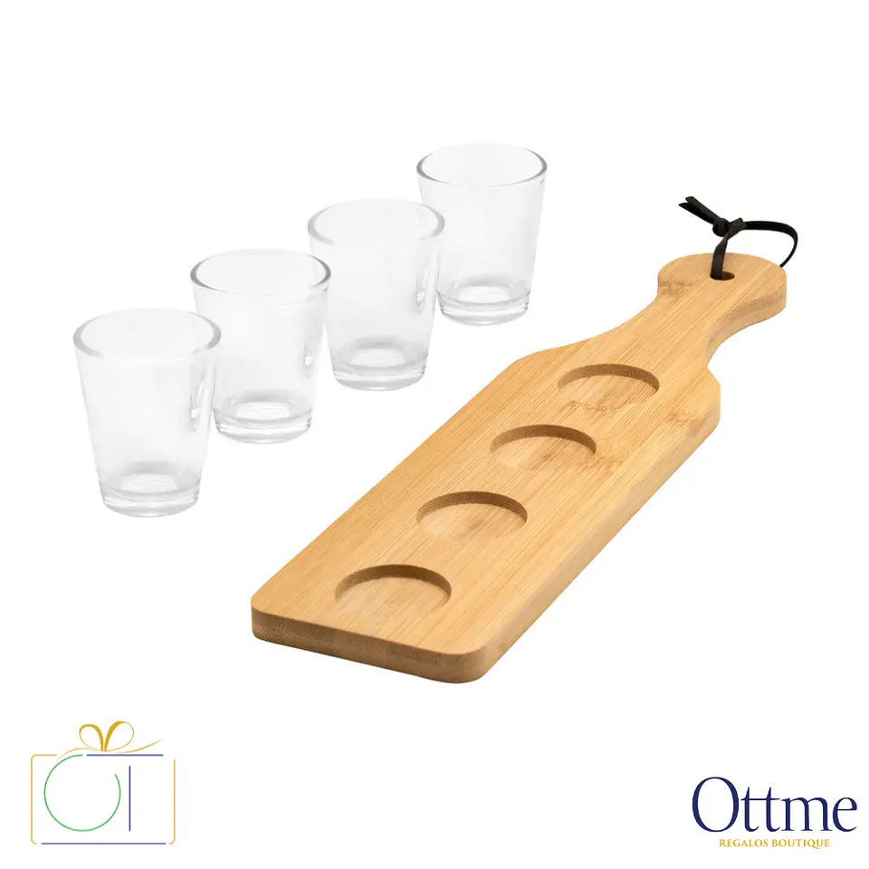 Set de Vasos Tequileros TOC TOC Personalizable 2