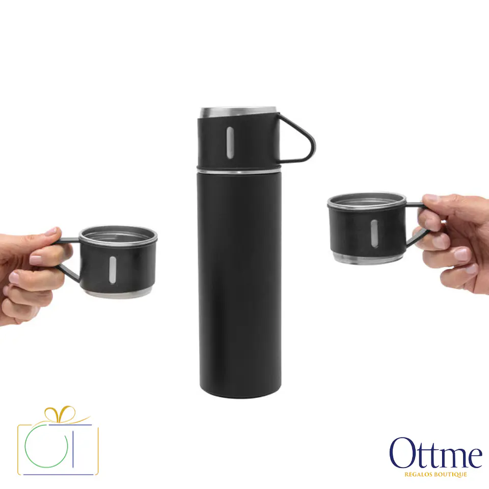 Termo TRITER 500cc con 3 Tazas Personalizable 1