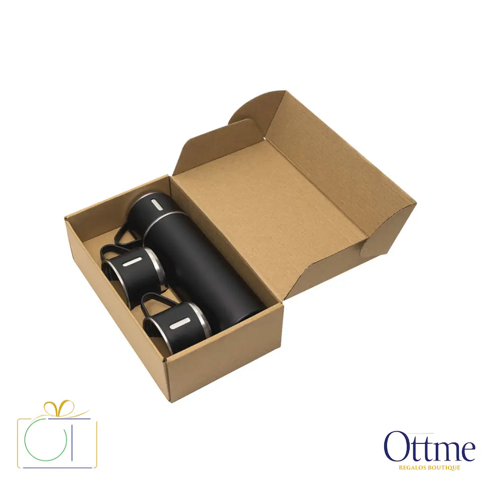 Termo TRITER 500cc con 3 Tazas Personalizable 3
