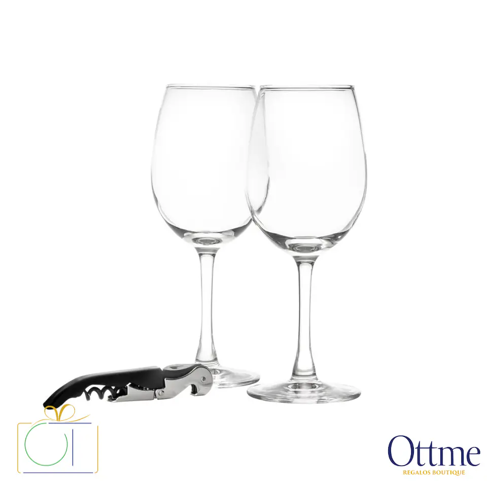 Set de Vino BRINDIS 350cc Personalizable 1