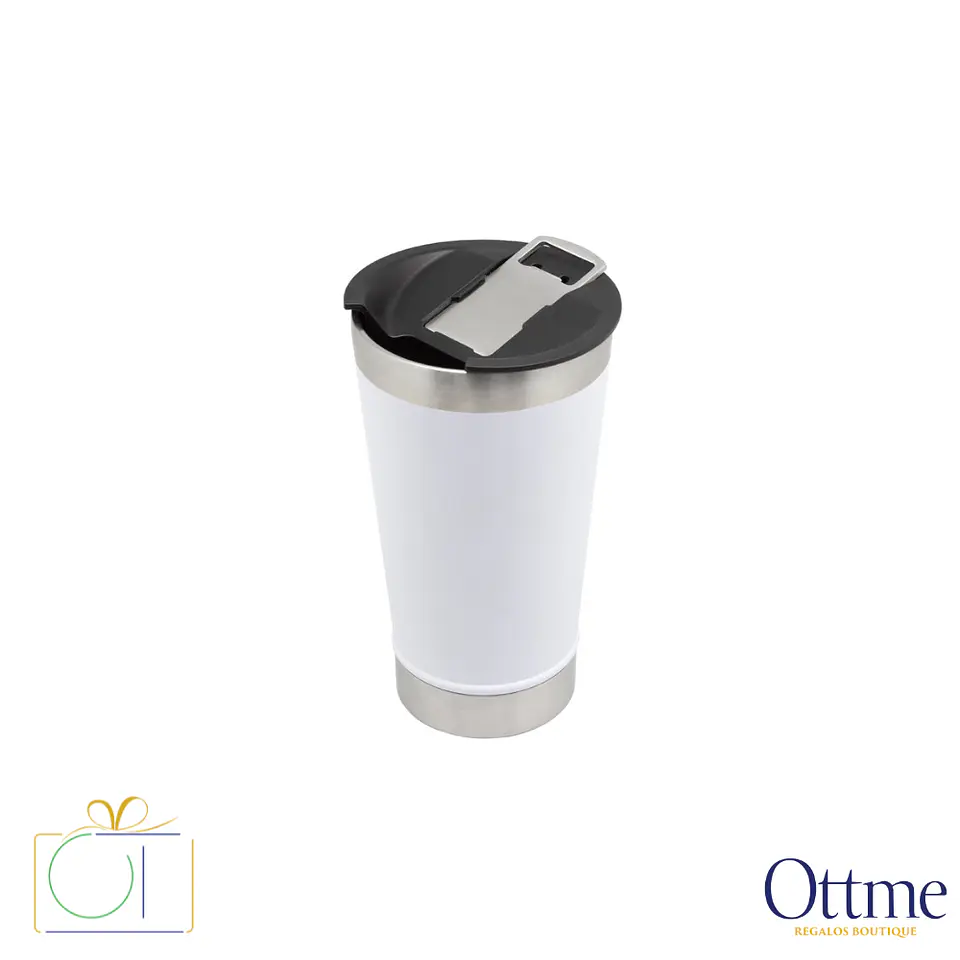 Mug Térmico MUG-BAR 500cc con Abridor Personalizable 3