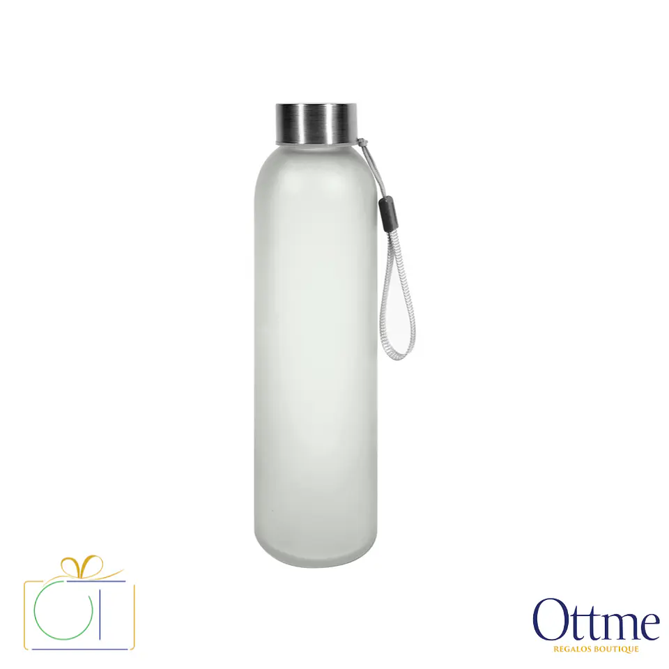 Botella LAGUNA 500cc Vidrio Frosty Personalizable 1