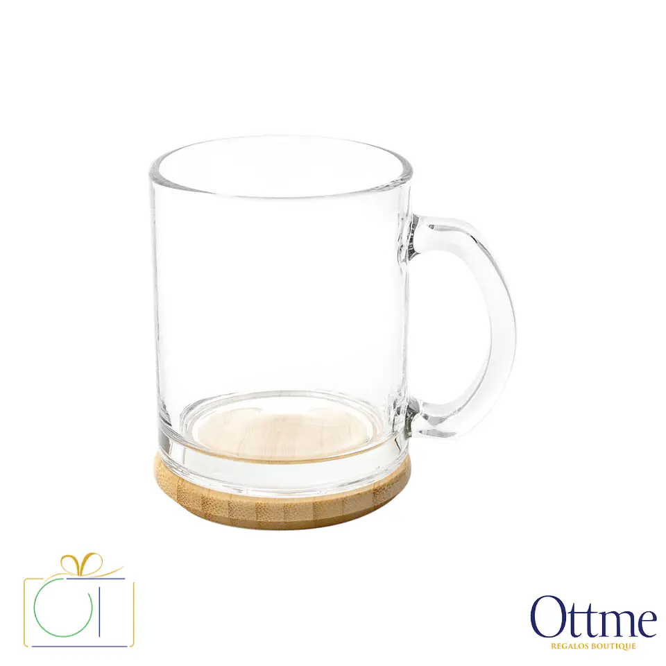 Taza MAGUI 350cc con Tapa Bambú Personalizable 2