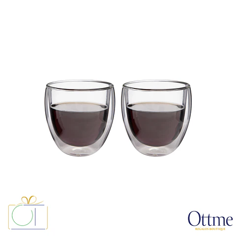 Set de Vasos de Vidrio GLASGOW 220cc Personalizable