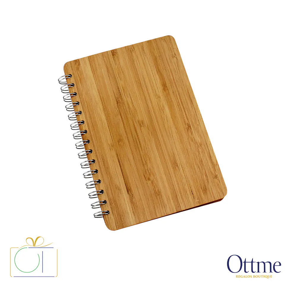 Deluxe Cuaderno de Bamboo Personalizable 1