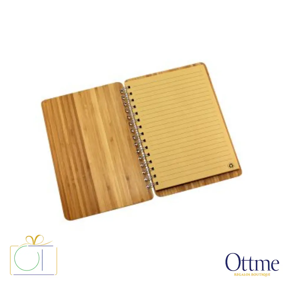 Deluxe Cuaderno de Bamboo Personalizable 2