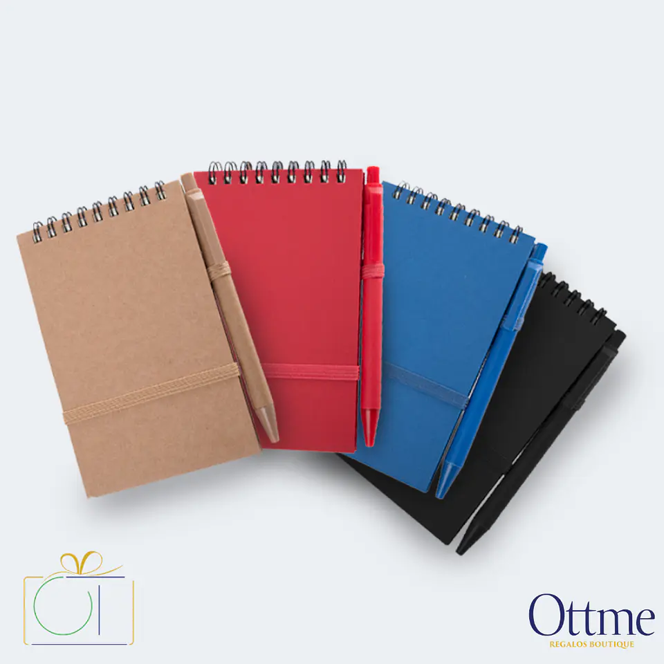Libreta Ecológica Colores Personalizable 1