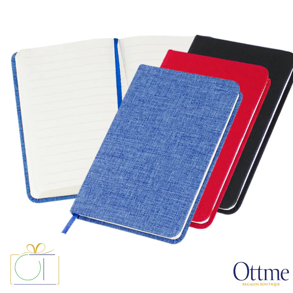 Libreta de Tela Lino A6 Personalizable 1
