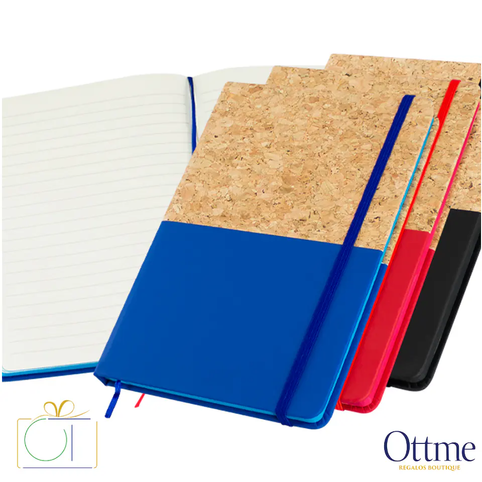 Cuaderno Corcho/PU A5 Personalizable 1