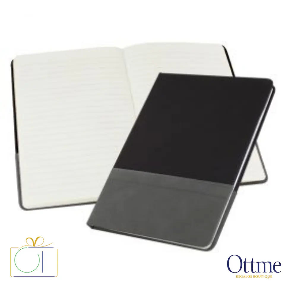 Cuaderno Velvet PU Bicolor A5 Personalizable 3