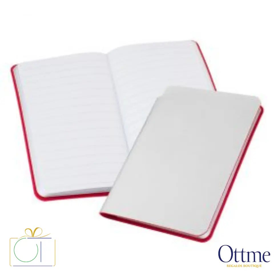 Libreta SILVER PU Plateado A6 Personalizable 4