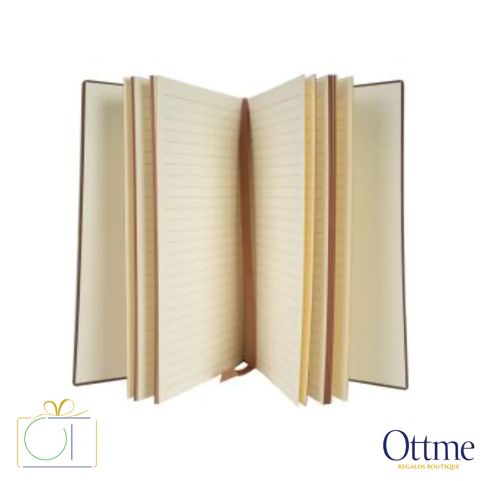 Cuaderno Encobrizado de PU Eco-Cuero A5 Personalizable 2