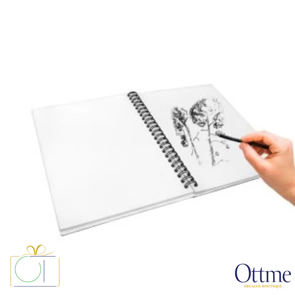 Cuaderno de Croquis Ecológico A5 Personalizable 2