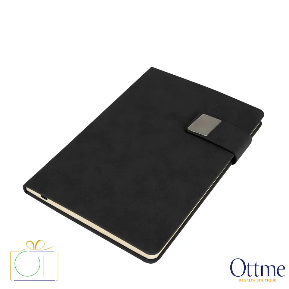 Deluxe Cuaderno Termo-PU KEVIN con Cierre Imantado Personalizable 1