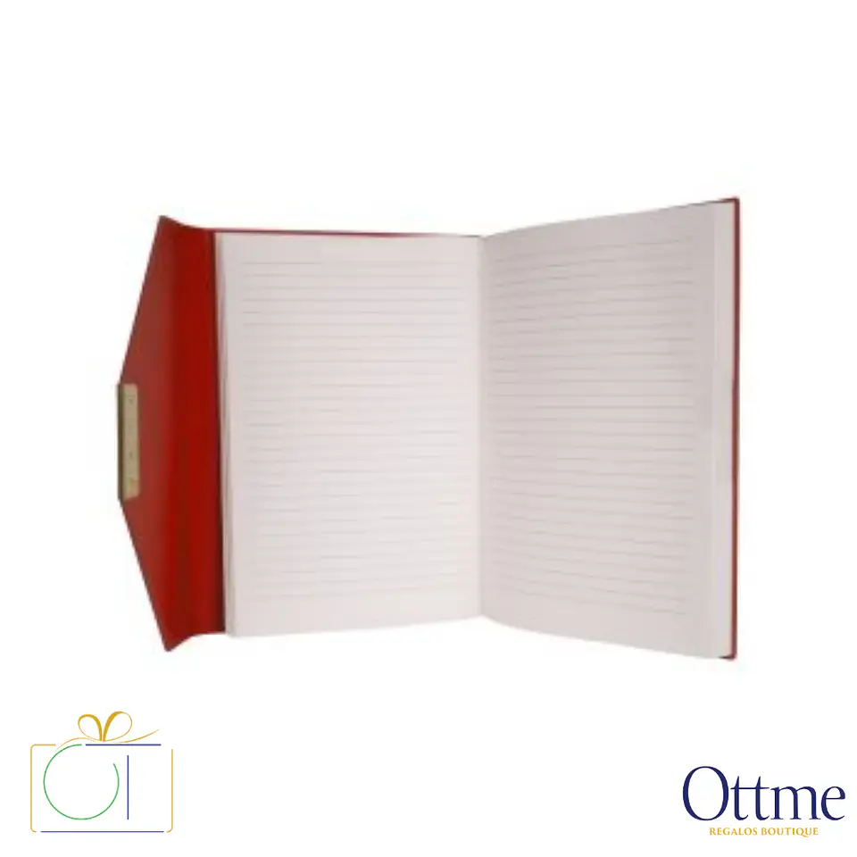 Deluxe Cuaderno PU Eco-Cuero ENVELOPE con Cierre Imantado Personalizable 4