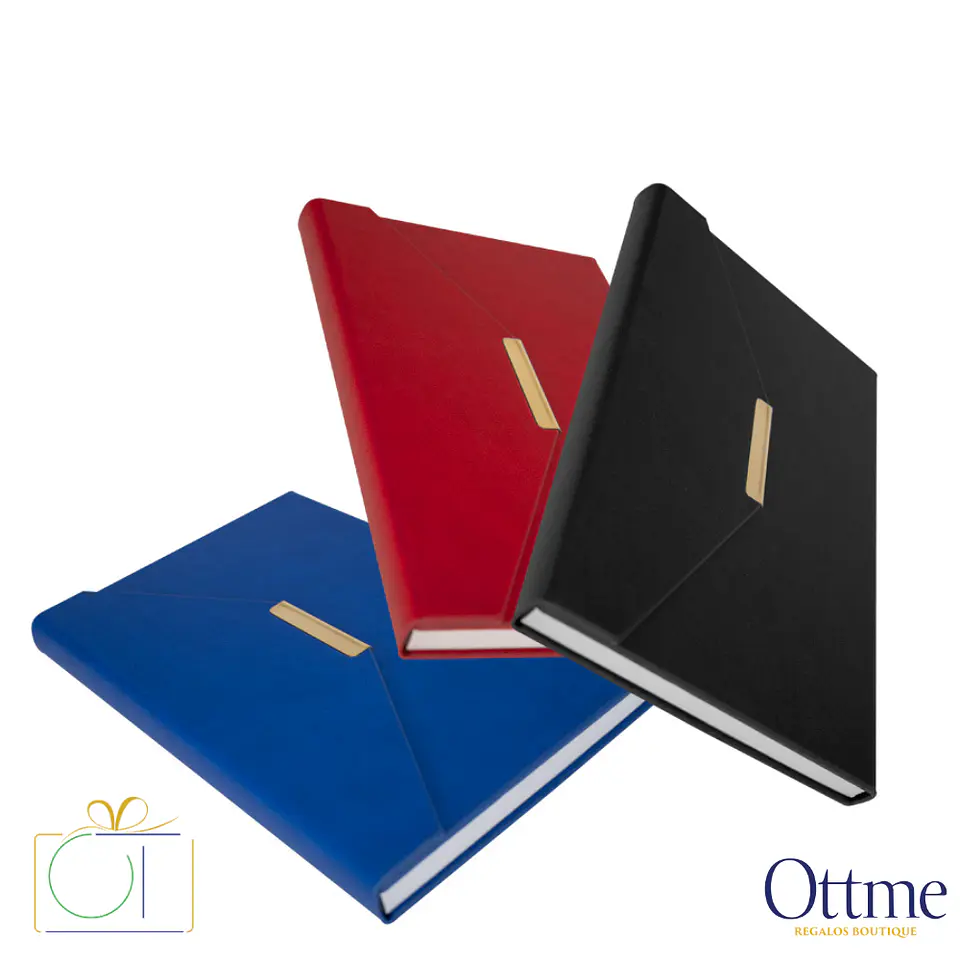 Deluxe Cuaderno PU Eco-Cuero ENVELOPE con Cierre Imantado Personalizable 1