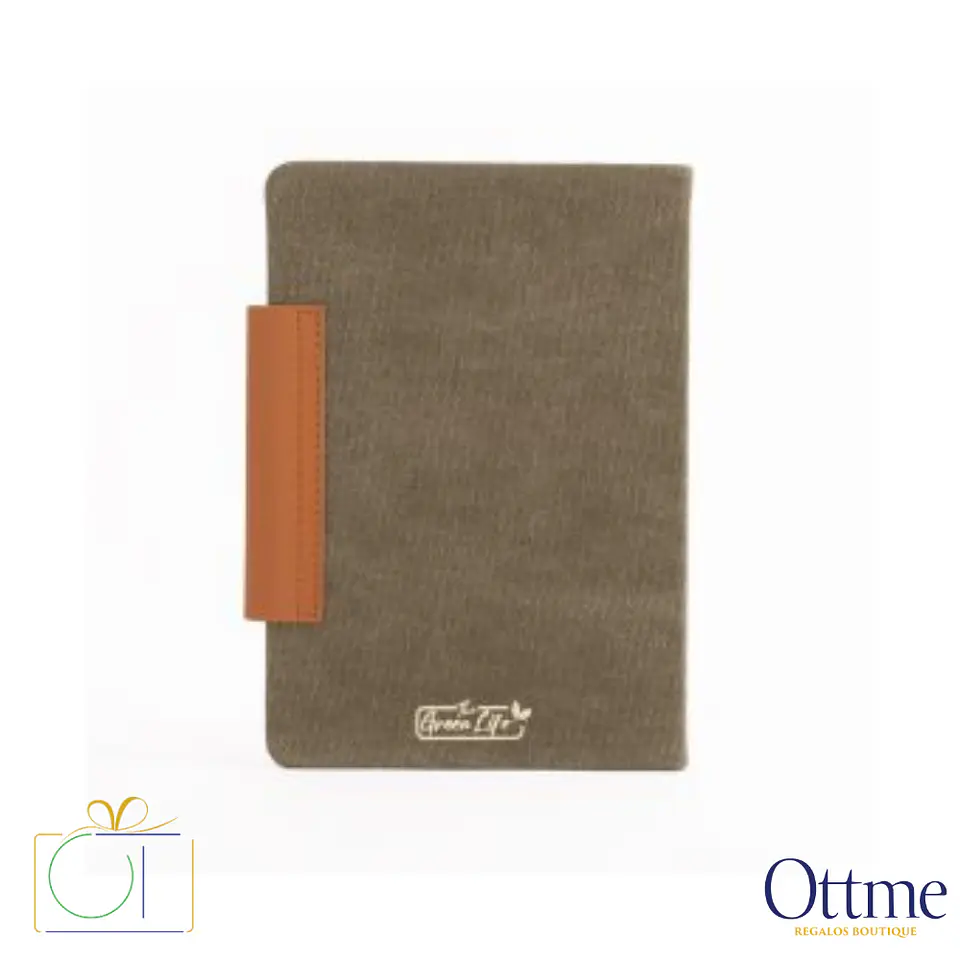 Cuaderno A5 GIVERNY Eco-Cuero Personalizable 2