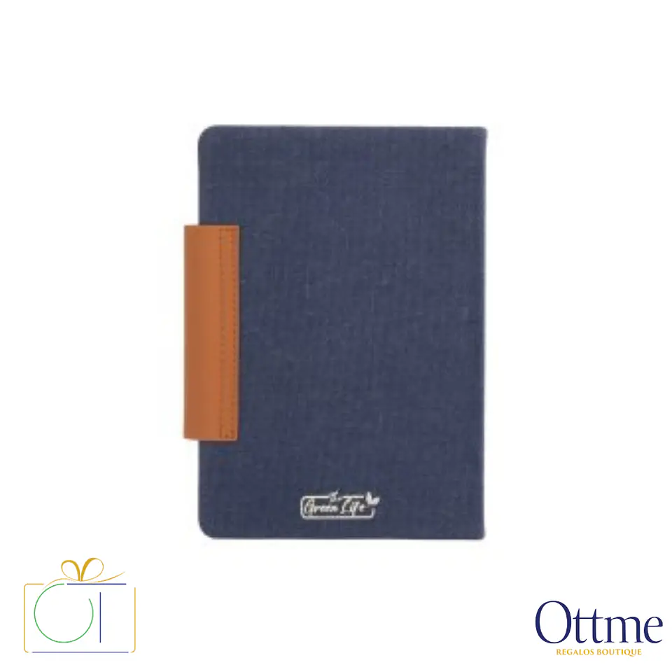 Cuaderno A5 GIVERNY Eco-Cuero Personalizable 4